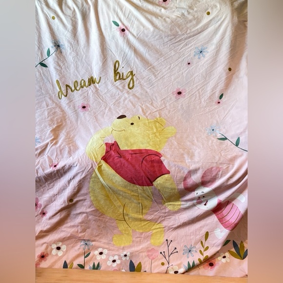 Winnie The Pooh Disney Duvet Cover Bedding Set Double Primark Home Ireland EUC - Picture 3 of 10